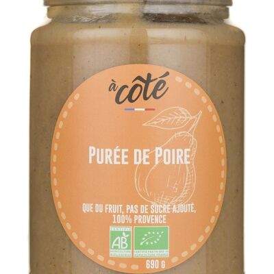 Purée de poire sans sucre ajouté - 690g