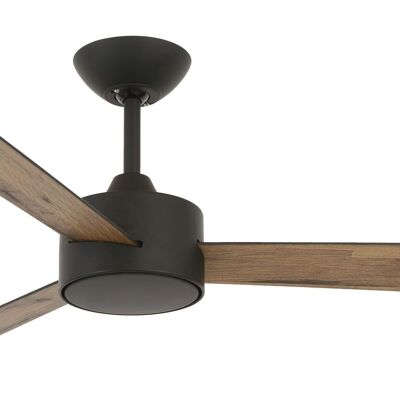 Lucci air - Airfusion Climate III ceiling fan with remote control, Oir Rubbed Bronze, reversible blades