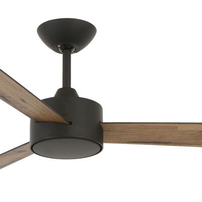 Lucci air - Ventilatore da soffitto Airfusion Climate III con telecomando, Oir Rubbed Bronze, pale reversibili