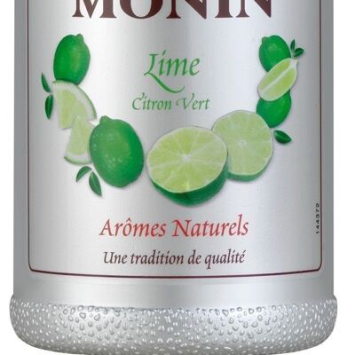Le Fruit Citron Vert de MONIN - Arômes naturels - 1L