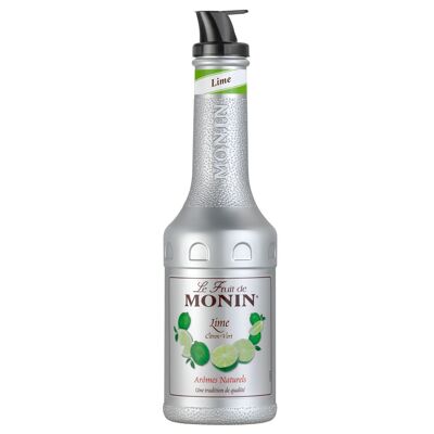 MONIN Limettenfrucht für Cocktails - Natürliche Aromen - 1L