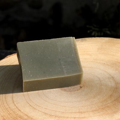 Green Clay, Lavandin and Cedar Soap-Shampoo