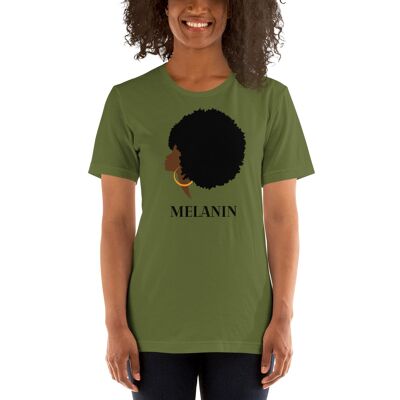 Camiseta de manga corta unisex - Verde oliva