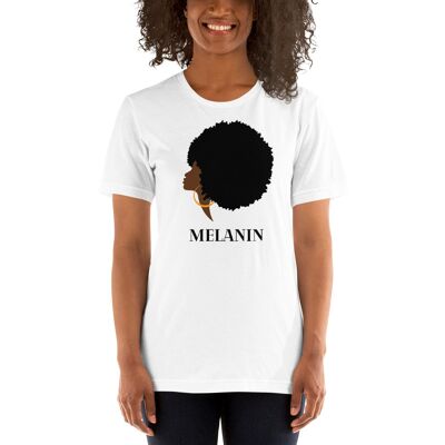 T-shirt unisex a maniche corte - bianca