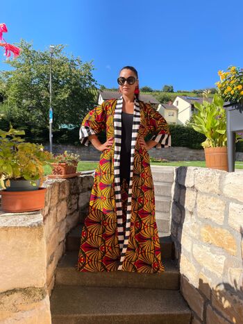 Kimono Imprimé Africain "Gorgie" 1