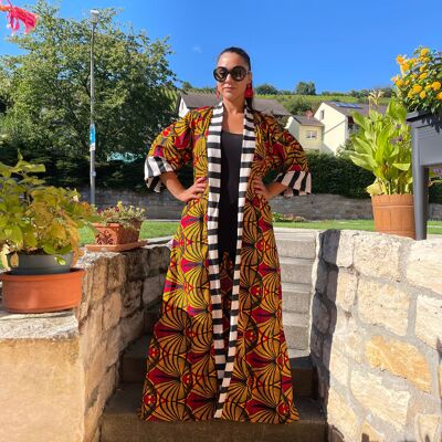 Kimono Estampado Africano "Gorgie"