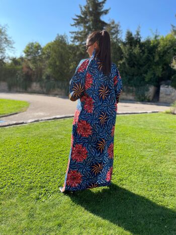 Kimono Imprimé Africain "Flory" 4