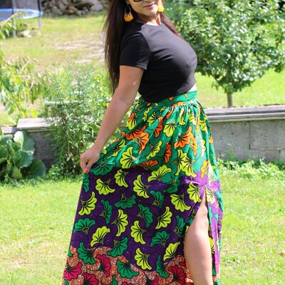 African print "Lala" maxi skirt