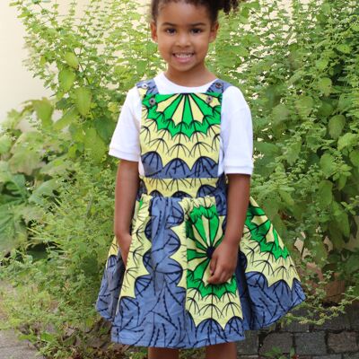 African print Dungaree for kids "Coco"