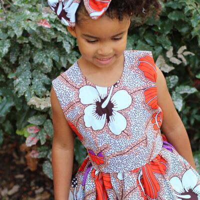 African print kids dress "Ugo"