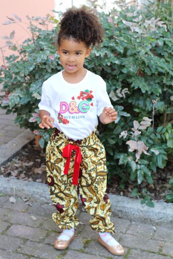 Pantalon enfant imprimé africain "Nuna" 2