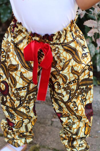 Pantalon enfant imprimé africain "Nuna" 3