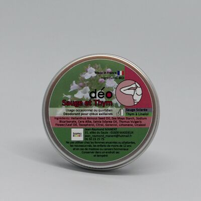 Sage and Thyme Deodorant 26 g