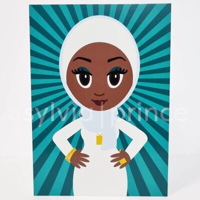 card | khadija | starburst