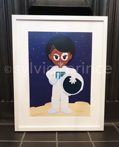 poster | nikayah | astronaut