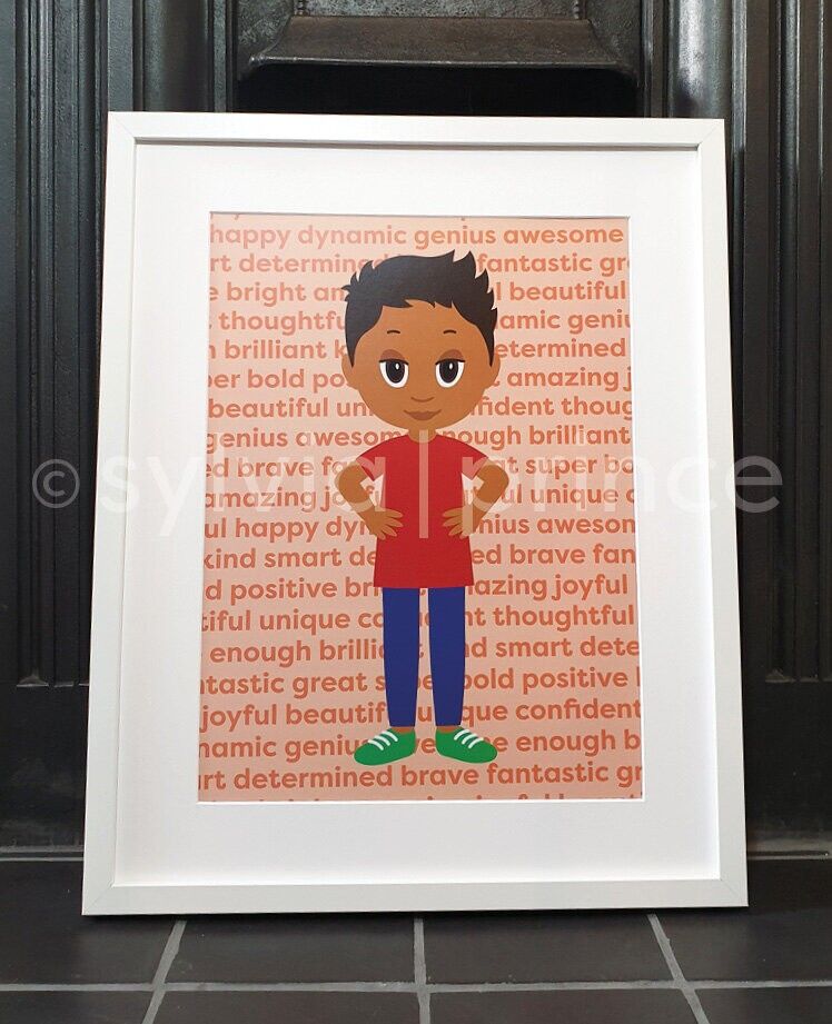 Plakat | Ashton | Affirmationen