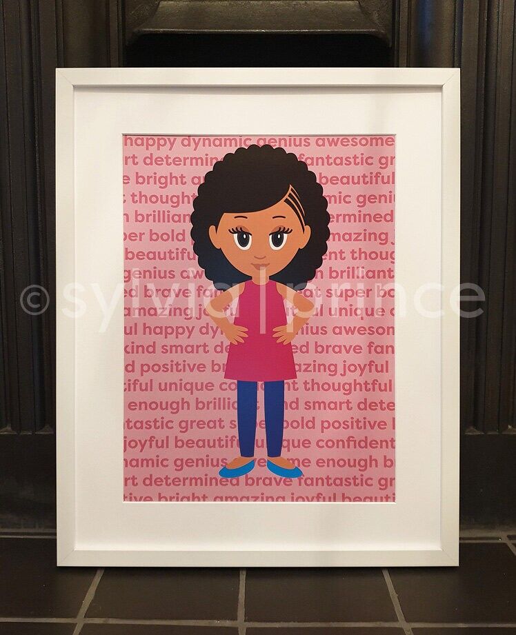 Plakat | Naomi | Affirmationen