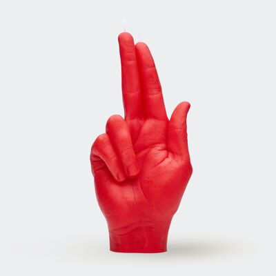 Candle Hand GUN FINGERS RED