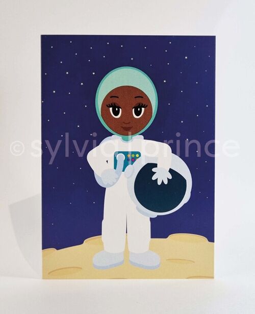 card | saffiya | astronaut