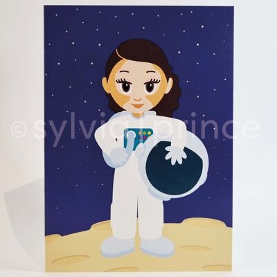 card | adalynn | astronaut