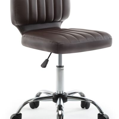 IWMH Mukava Office Stool Vintage Leather BROWN