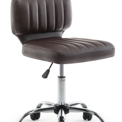 IWMH Mukava Office Stool Vintage Leather BROWN