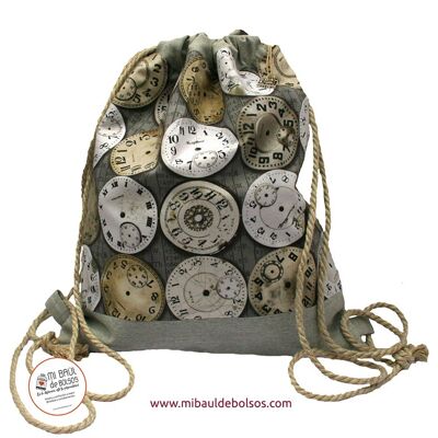 “Vintage Watches” backpack