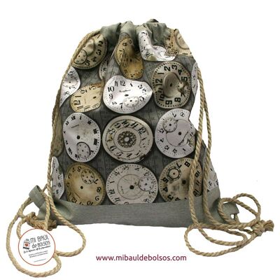 Rucksack „Vintage Watches“.