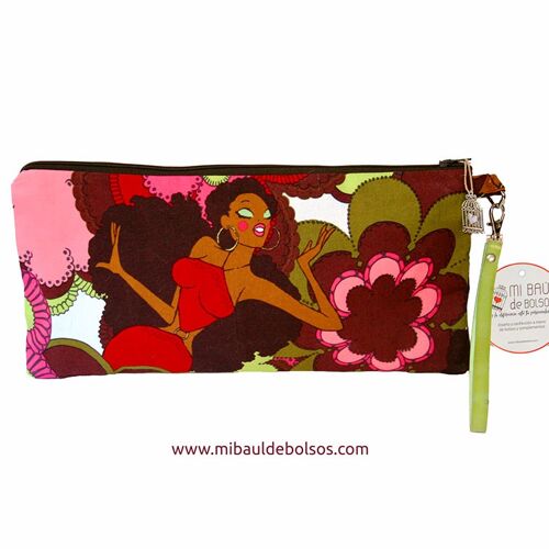 Cartera de mano "Chicas Afro"