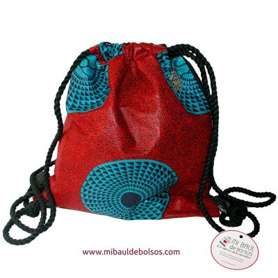 Sac à dos "tribu africaine"