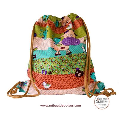 Children's backpack "Farm"