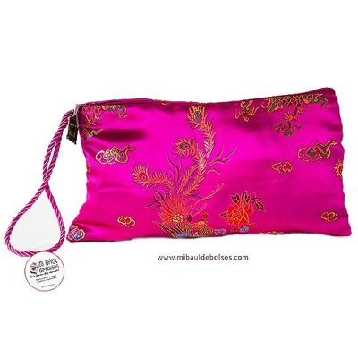 Fuchsia "Shanghai" handbag
