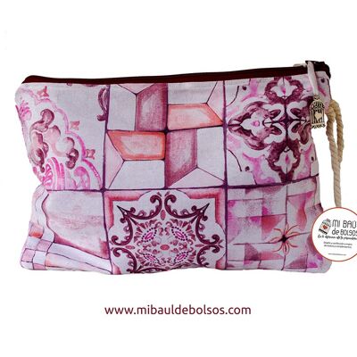 Handtasche "Mosaico" in Rosa