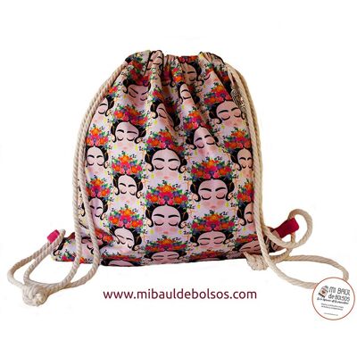 Children's backpack "Frida Kahlo"