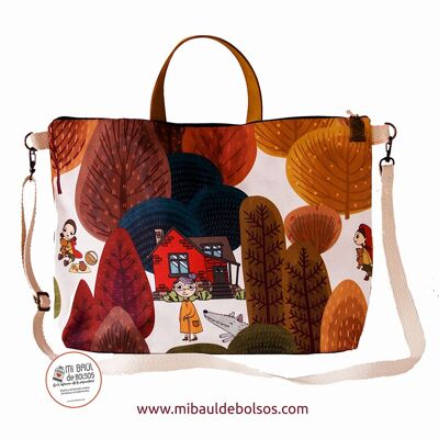 Bolso 3 en 1 "Caperucita"