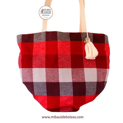 Bolso "Dublín" rojo