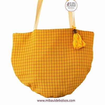 Gelbe "Dublin"-Tasche