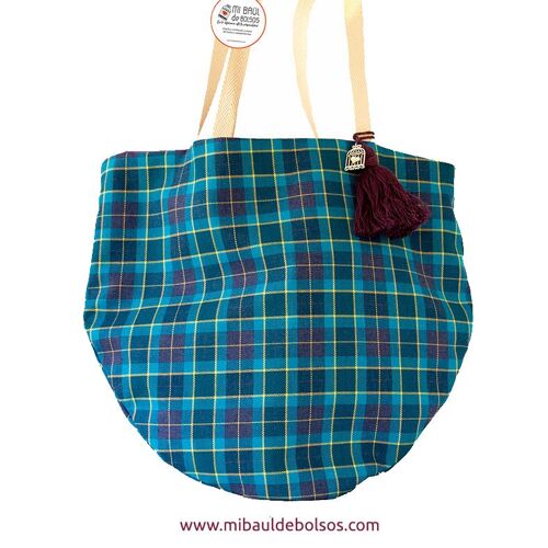 Bolso "Dublín" aguamarina