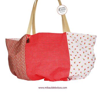 Sac de plage "Rosita" + écharpe CADEAU 6