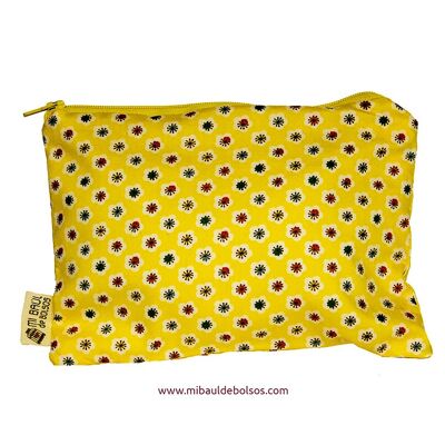 Toiletry bag "Yellow flowers"