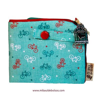 Wallet - Double Purse «Bicycles»