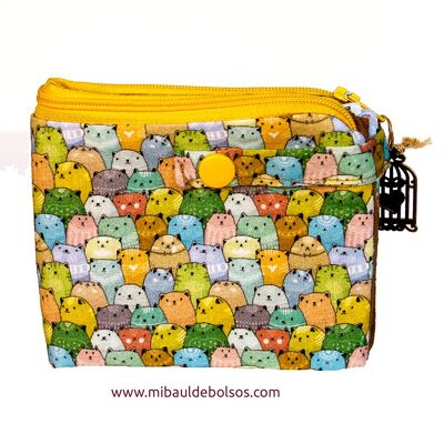 Wallet - Double Purse «Kittens»