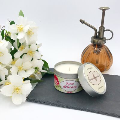 Delicate Rose Standard Candle