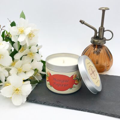 Mango and papaya XL candle