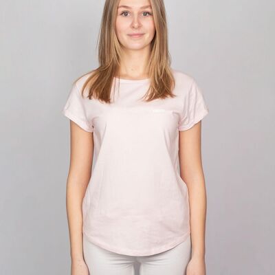 Damen Shirt "moin." - Rosa