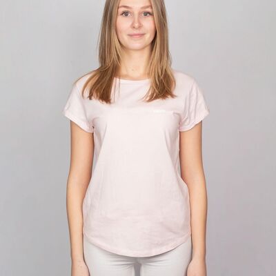 Women's shirt "moin." - pink