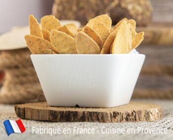 Gâteaux apéro maïs au gingembre 150 gr - Biscuits salés 1