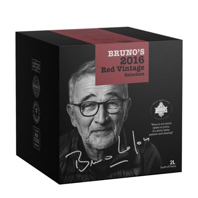 BRUNO'S 2016 - Sélection Millésime Rouge