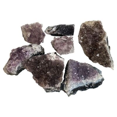 Amethyst Cluster, 1kg Packung