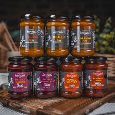 Retail & Catering Starter Pack Piccalilli & Chutney (Vegan & Gluten Free)